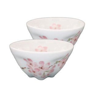 画像2: 桜型桜千茶　湯呑み5個セット