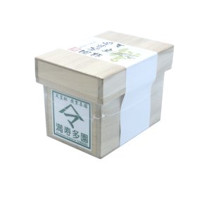 画像: ミニ茶箱100g入り（茶さじ付き）